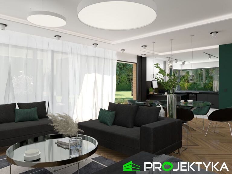 Salon, jadalnia, kuchnia